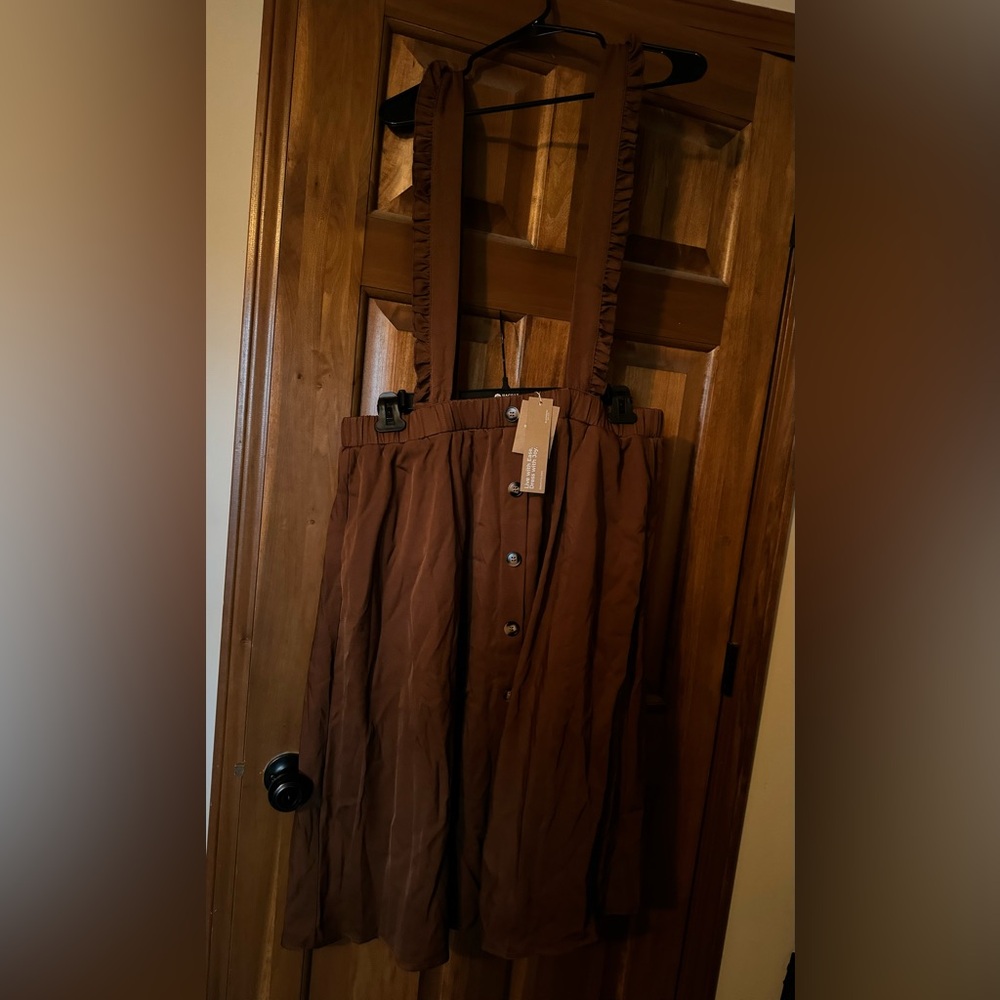 NWT BloomChic Overall Skirt
